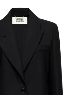 Black oversized blazer
