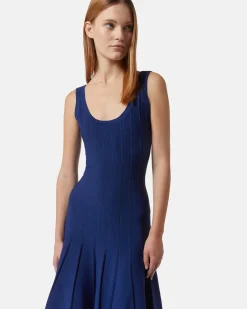 Cibuine jersey flared dress