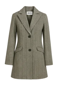 Classic single-breasted coat