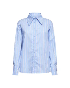 Classic-fit striped shirt