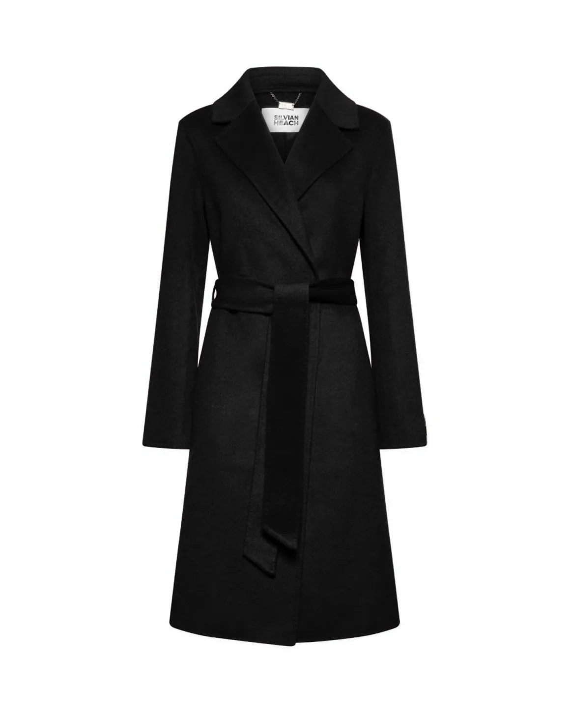 Coat with belt