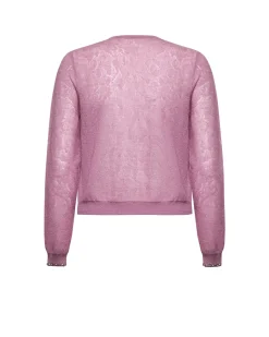 Crew neck cardigan