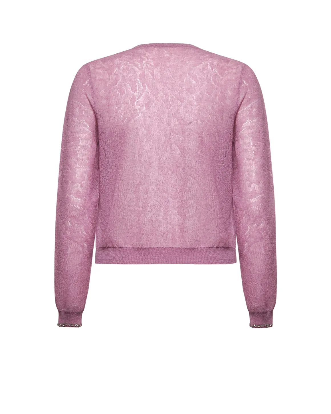Crew neck cardigan