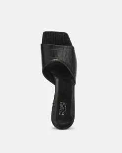 Crocodrillo effect sabot sandals