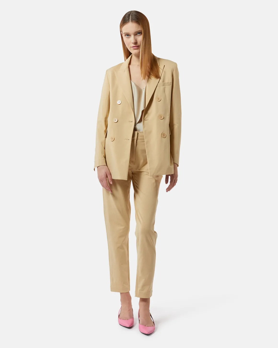 Double -breasted blazer