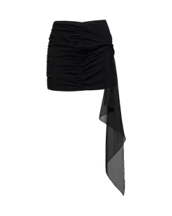 Drapery miniskirt