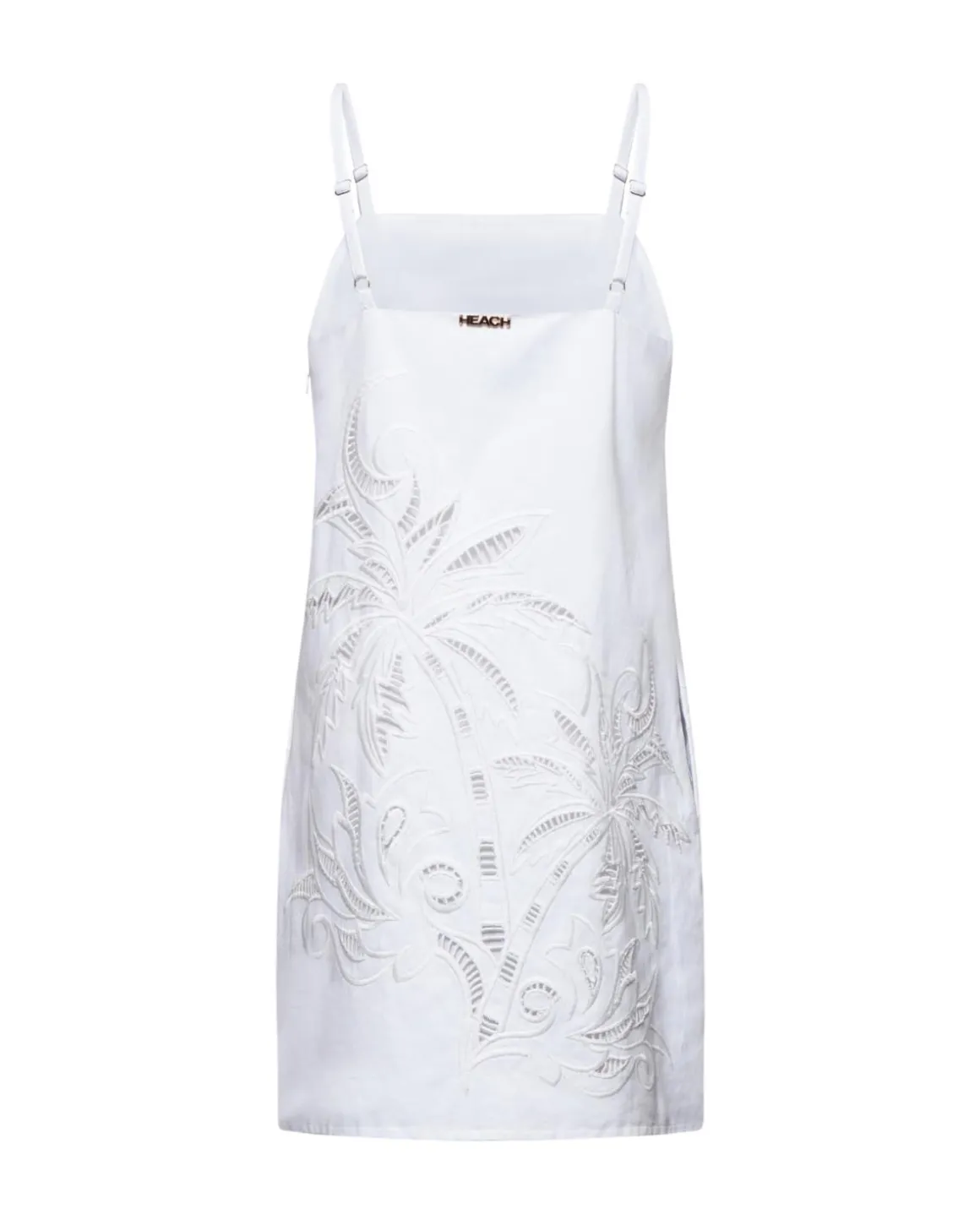 Dress with floral embroidery