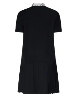 Dress with scarf detail and contemporary design