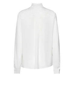 Elegant shirt with tie detail