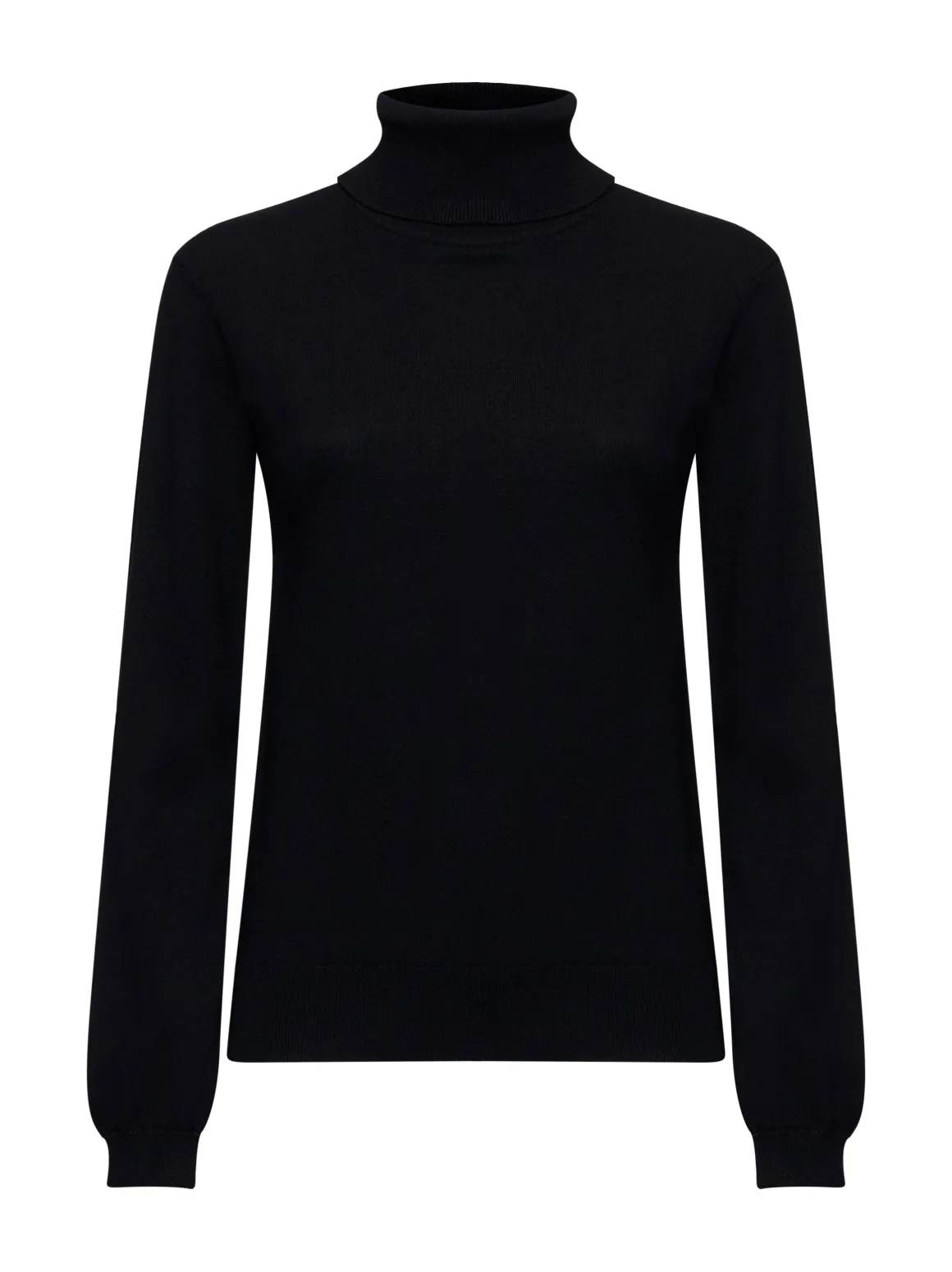 Essential high-neck turtleneck