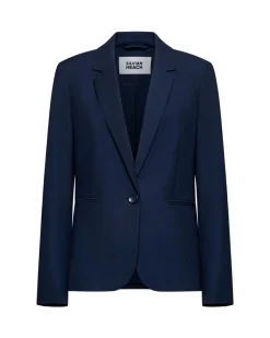 Essential single-breasted blazer