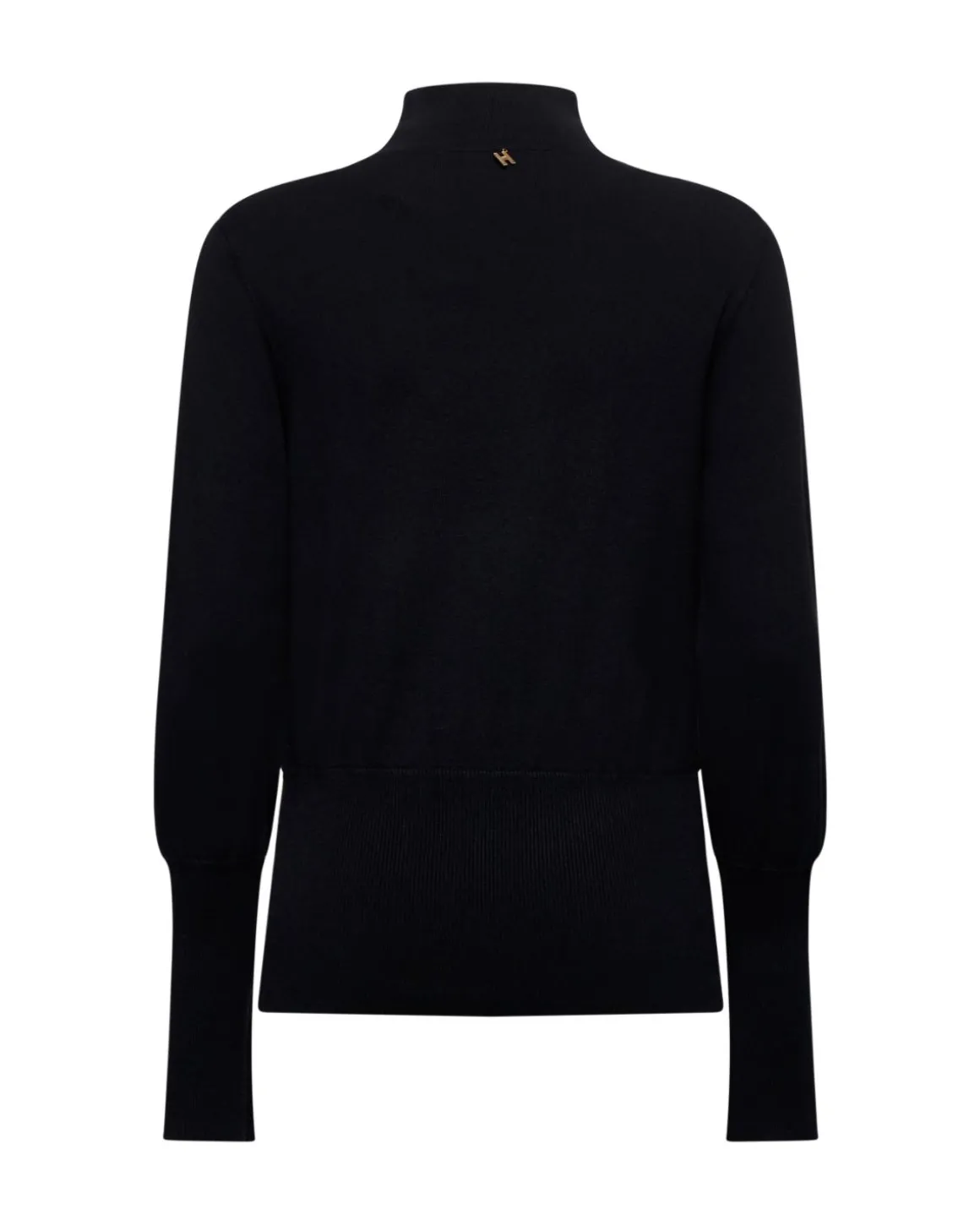 Fitted turtleneck sweater