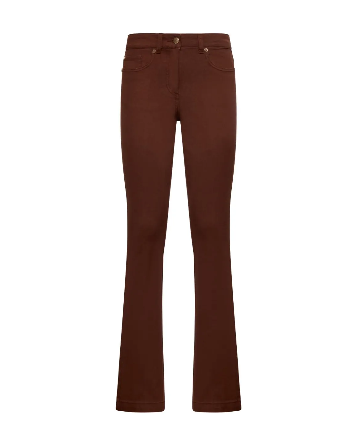 Five-pocket bootcut trousers