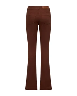 Five-pocket bootcut trousers