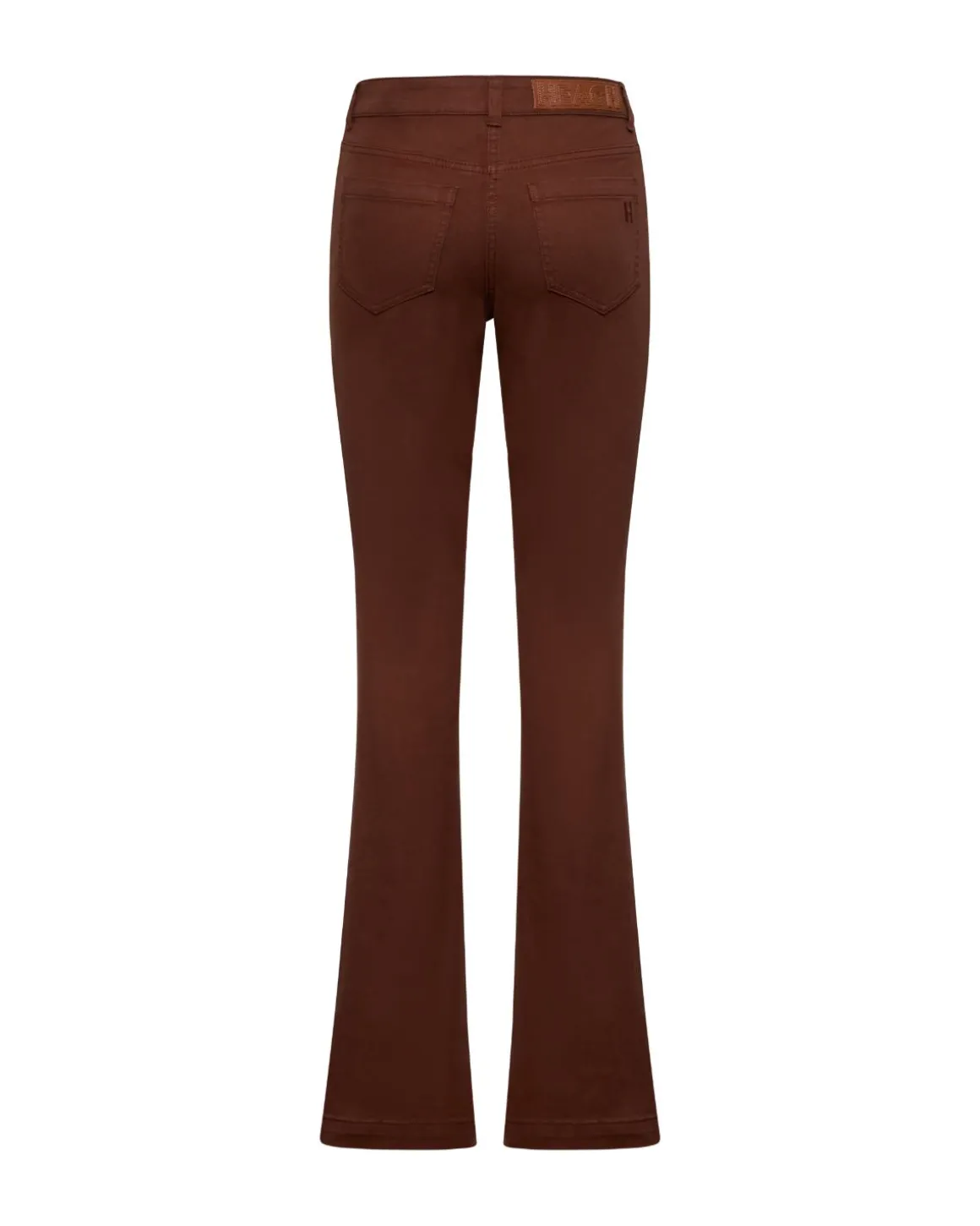 Five-pocket bootcut trousers