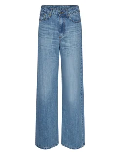 Five-pocket trousers with a wide fit
