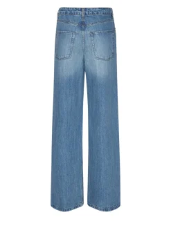 Five-pocket trousers with a wide fit