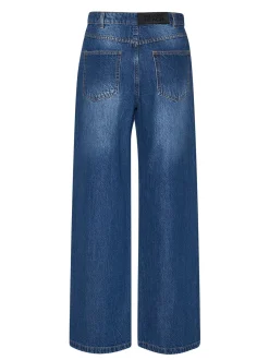 Five-pocket trousers with a wide fit