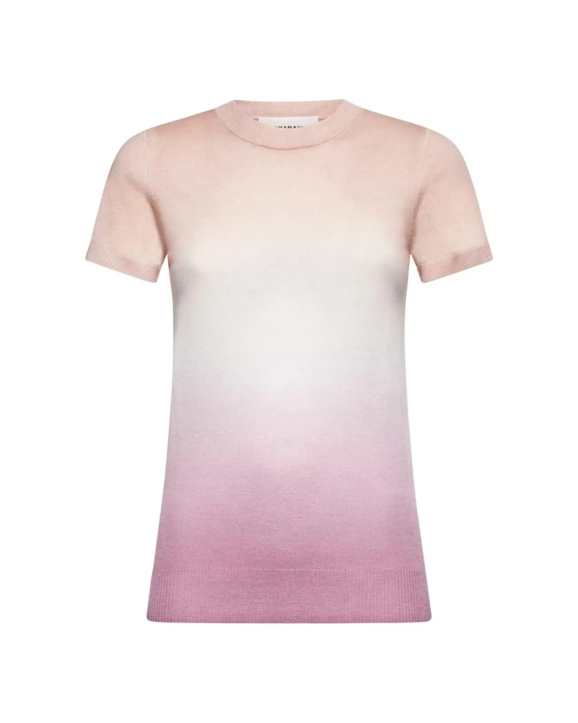 Gradient T-shirt with a dégradé effect