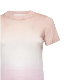 Gradient T-shirt with a dégradé effect