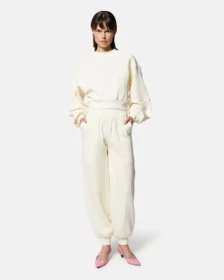 Jogger trousers with pinces