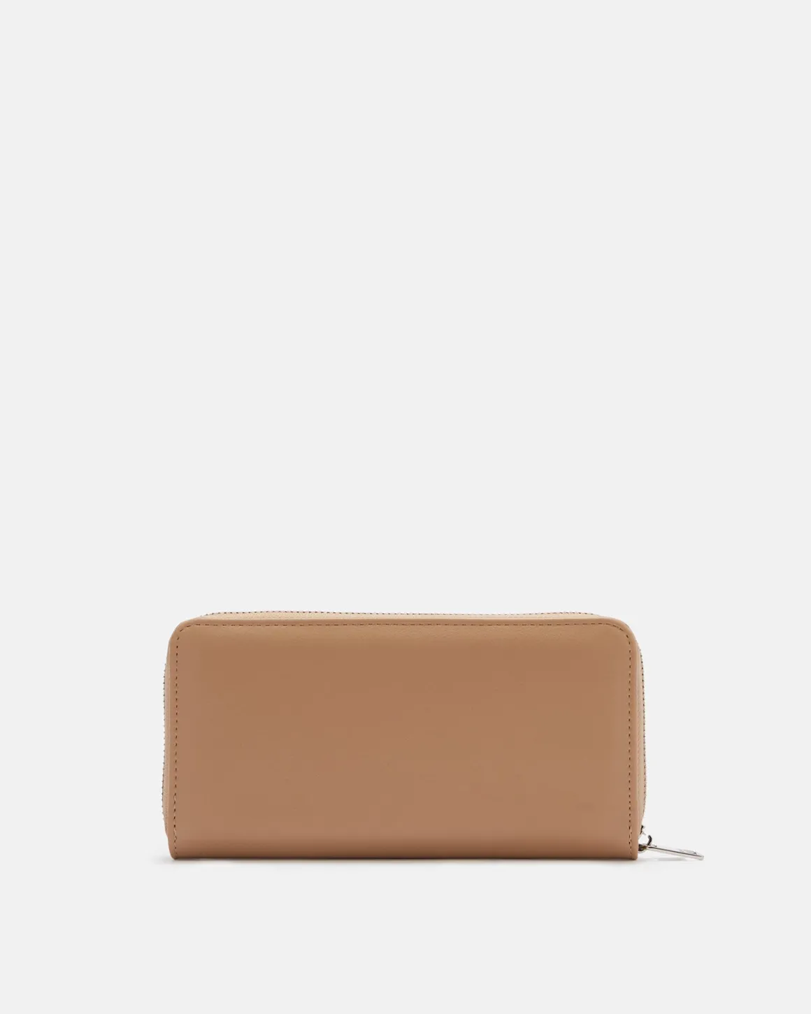 Leather wallet with zip
