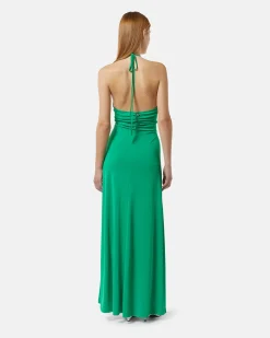 Long dress with draper