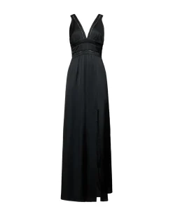 Long dress with side slit