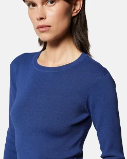 Long sleeve sweater in thin knit