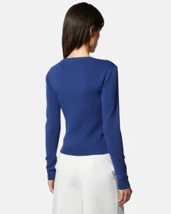 Long sleeve sweater in thin knit