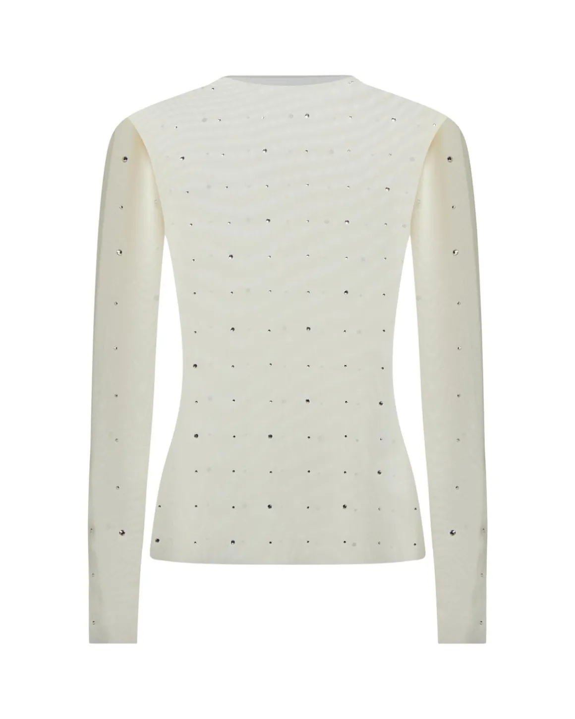 Long-sleeved shirt with applications