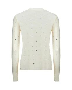 Long-sleeved shirt with applications