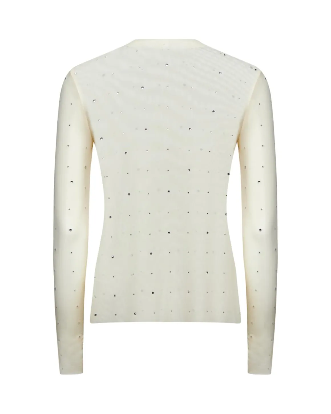 Long-sleeved shirt with applications