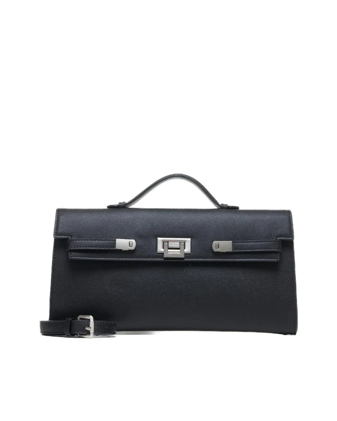 Mini hard bag with metal closure