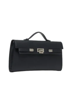 Mini hard bag with metal closure