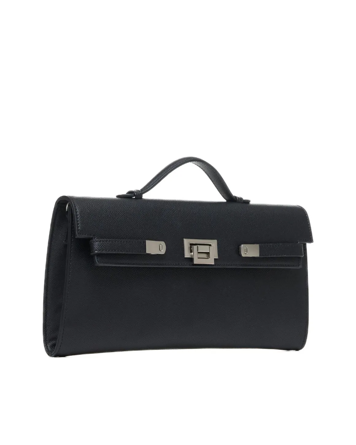 Mini hard bag with metal closure