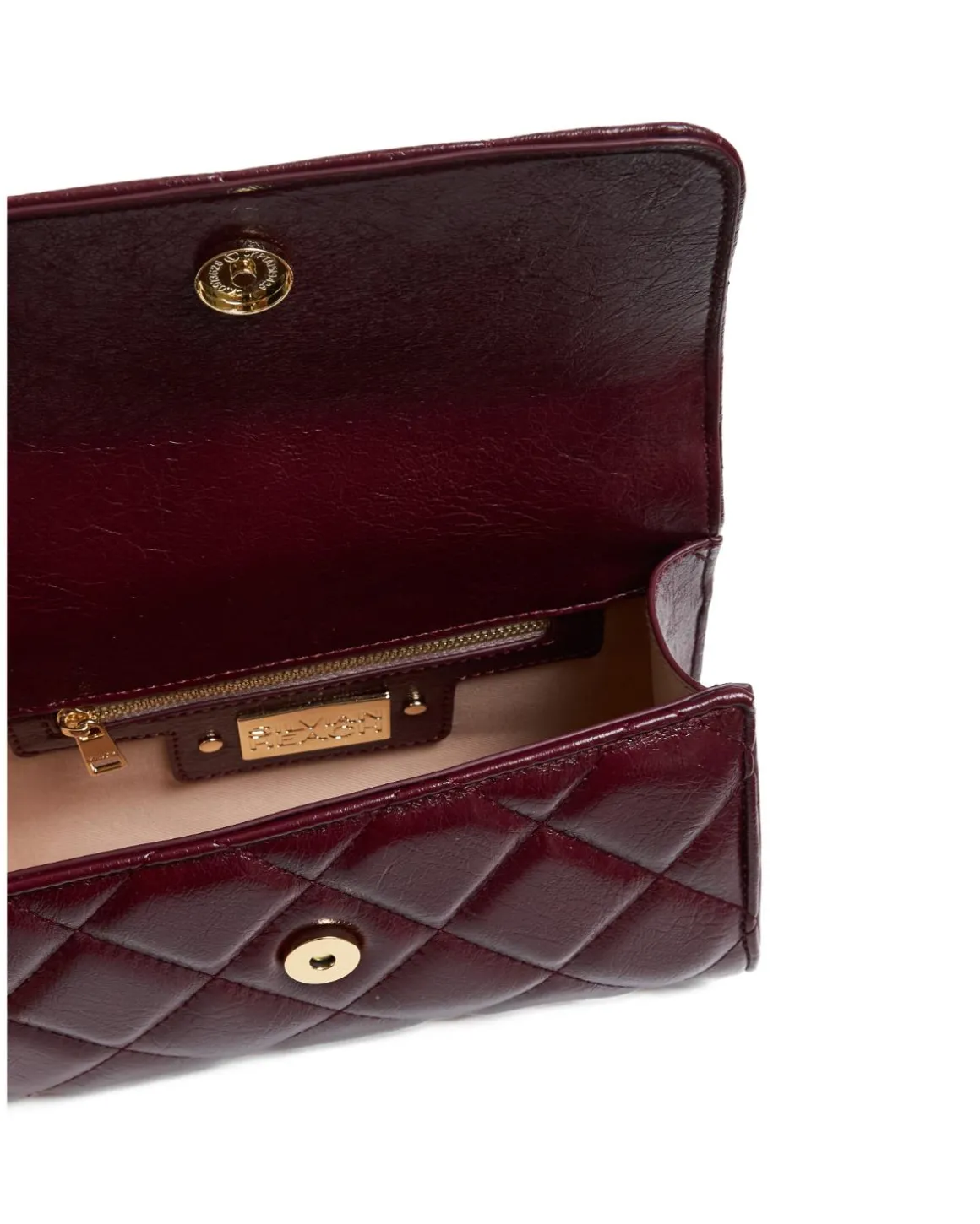 Mini quilted bag with handle