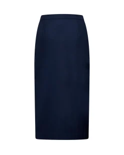 Minimalist straight skirt