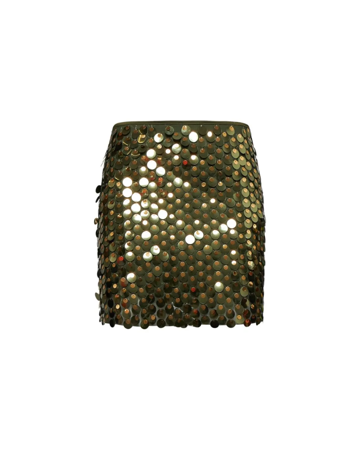 Miniskirt with sequins