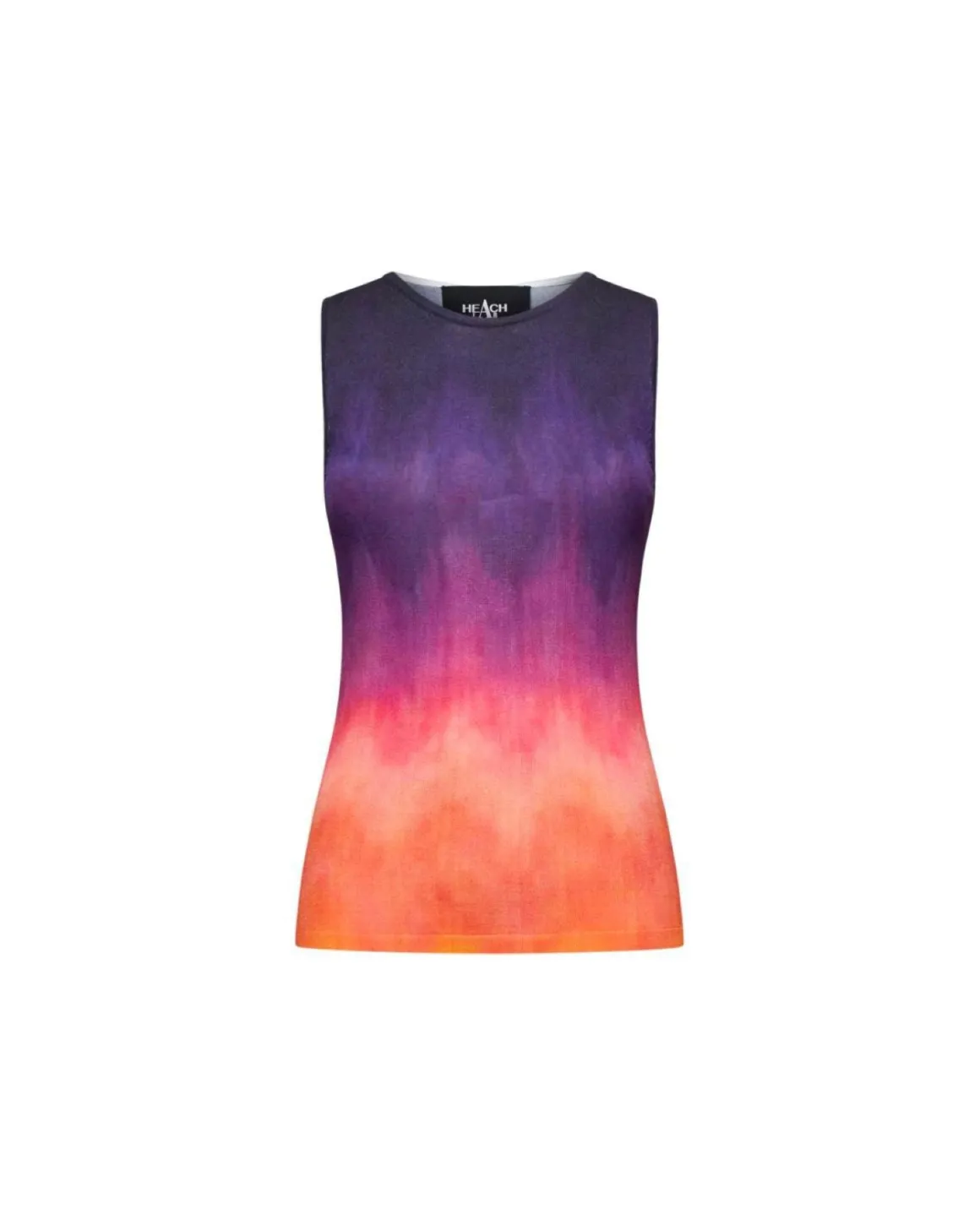 Multicolor shutted top