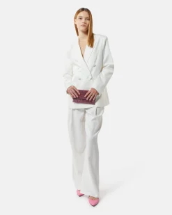 Oversize double -breasted blazer