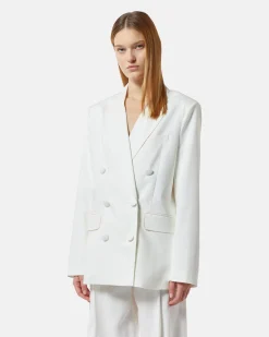 Oversize double -breasted blazer