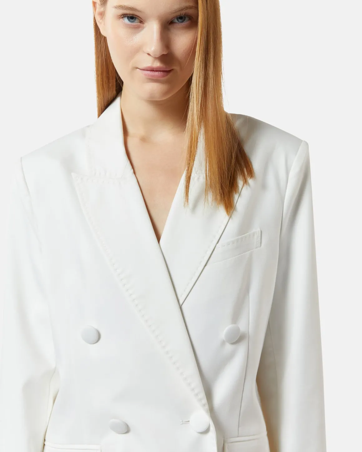 Oversize double -breasted blazer