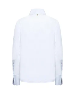 Pointed collar shirt