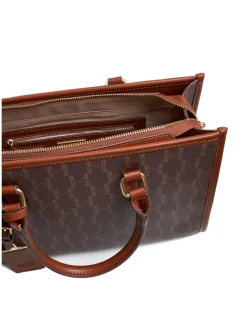 Rigid shopper with double handle