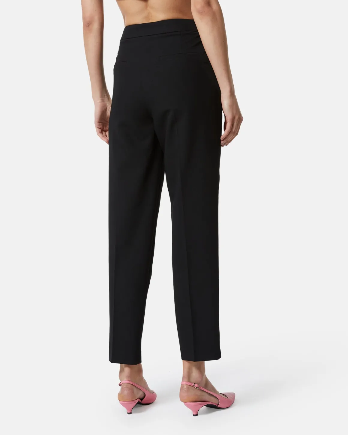 Sartorial cropped trousers