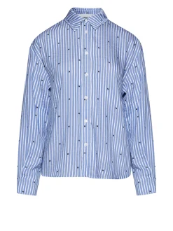 Shirt with all-over graphic pattern