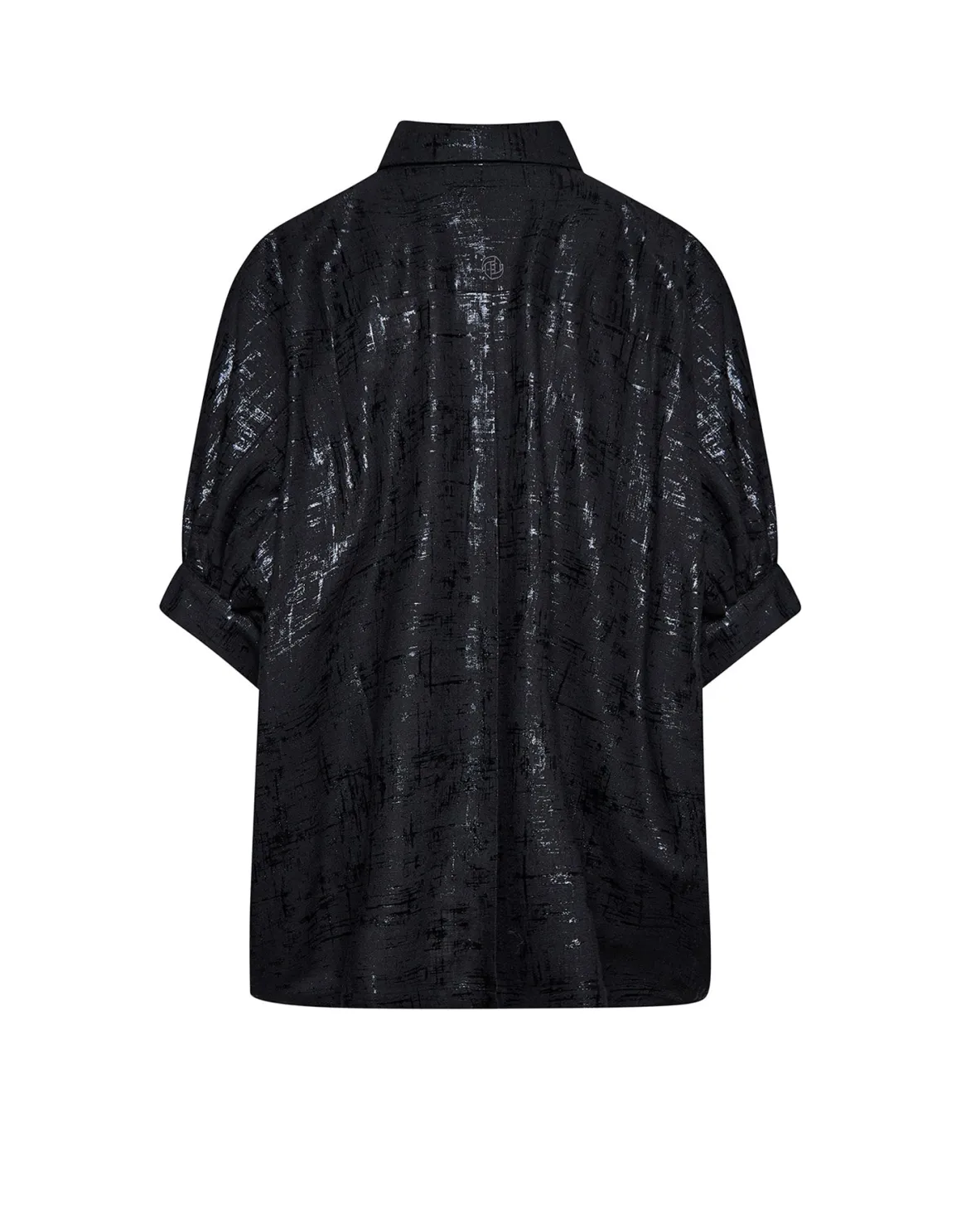Shirt with luminous effect surface