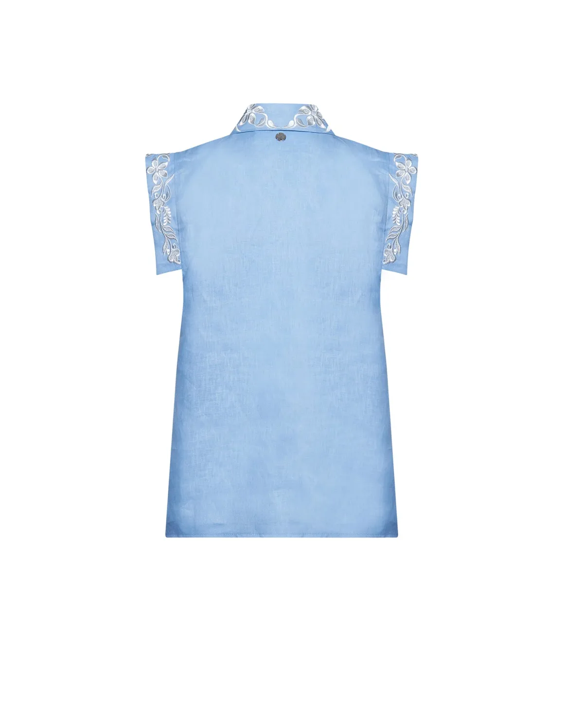 Shirt with ornamental embroidery