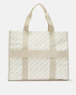 SHOPPER SHOPPER IN FABRIC WITH LOGO